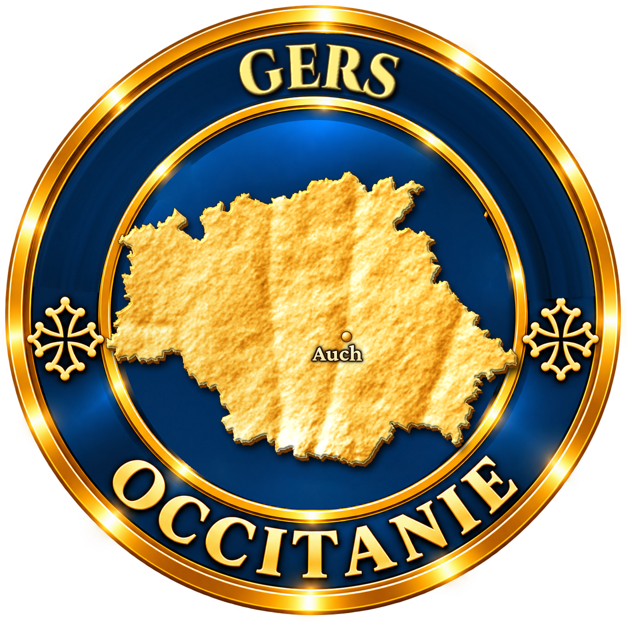 Carte Gers